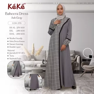 GAMIS KEKE GDK 2115 / BAHEERA DRESS / KEKE COLLECTION