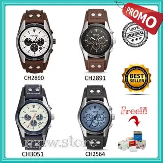 Fossil Coachman Chronograph Original CH2564 CH3051 CH2890 CH2891 CH2565 CH 2565 Jam Tangan Pria