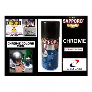 Sapporo Chrome 150 ml / Cat Spray Semprot Aerosol Terbaik