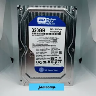 Hardisk 320GB WD Blue Sata 3,5-Hardisk Internal Pc New Ori Hdd For Pc -Cctv