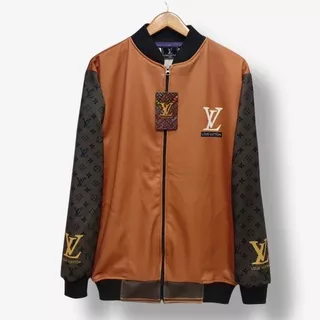 Jaket tracktop Lv printing