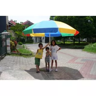 payung tenda gerobak usaha taman cafe coffe shop dll serba guna 250 cm anti hujan - MURAH