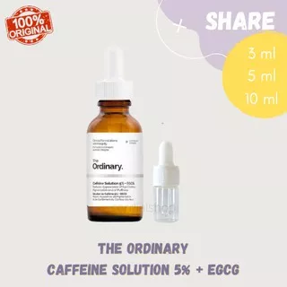 [SHARE] The Ordinary Caffeine Solution 5% + EGCG share in jar bottle 3 5 10 ml