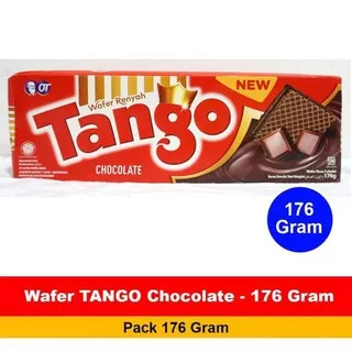 Wafer Tango Coklat 176 gr - Wafer Tango Cokelat 176 gr