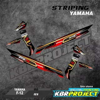 fiz r striping fiz r motor yamaha motor sticker variasi Racing F-12(cod) stiker motor