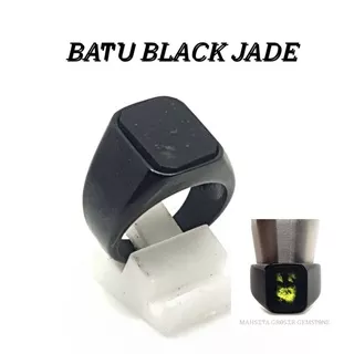 CINCIN BATU KESEHATAN BLACK JADE ASLI ACEH