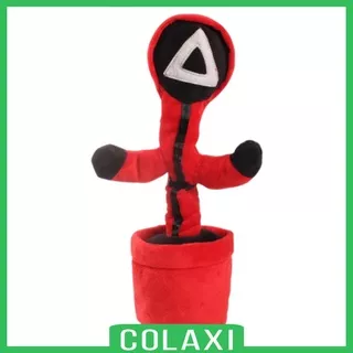 [COLAXI] Dancing Doll Squid Game Plush Cactus Kids Gifts