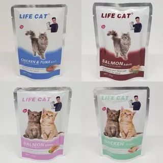 Life Cat Pouch 85gr Chicken & Tuna Adult FREE GIFT