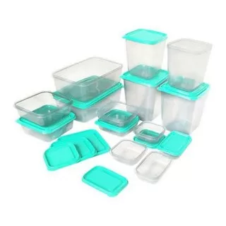 Container MAKANAN  isi 14 Pcs / Toples Plastik / Container Makanan / container makanan / box sayuran