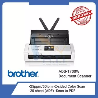 BROTHER Scanner ADS1700W ADS 1700W Scanner Brother ADS 1700 W Wireless