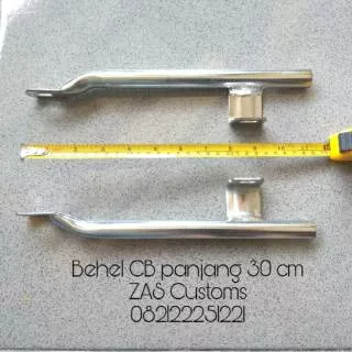 Behel CB GL panjang 30 cm krom aksesoris variasi CB Murah