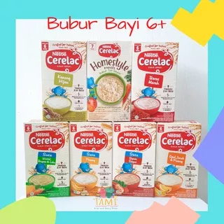 NESTLE CERELAC BUBUR BAYI 120GR & NESTLE CERELAC HOMESTYLE 100GR BUBUR BAYI 6 BULAN SEREAL BAYI