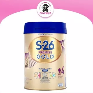 S26 PROMISE Gold 4 Vanila Susu Tin 900g 900 g