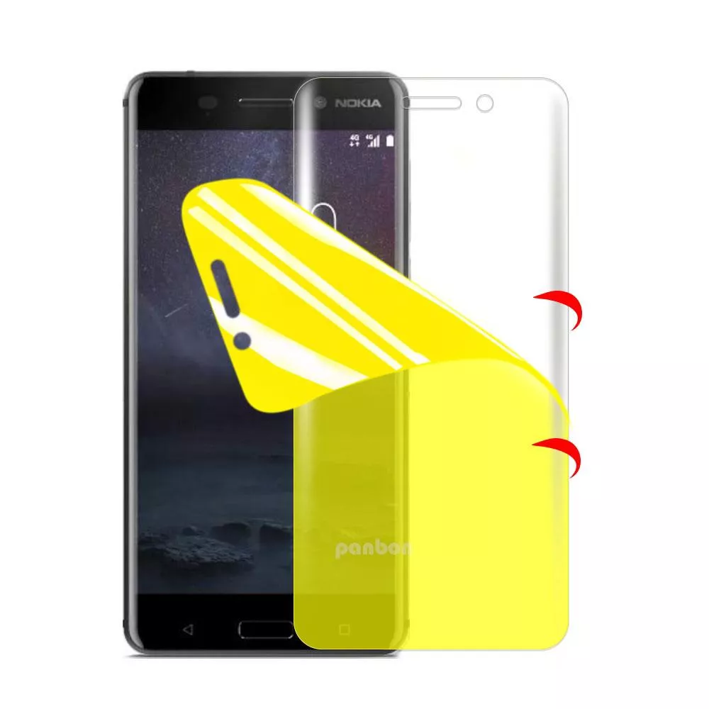 7D Full Hydrogel Protective Film on Nokia 8 Sirocco Nokia 6 7 plus Screen Guard Protector Film