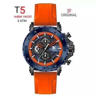 T5 H 3865 original garansi jam T5 H3865 jam tangan pria T5 H 3865 sporty crono aktif bergaransi free box