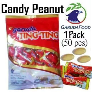 Garuda Ting Ting Permen Kacang 125 gr