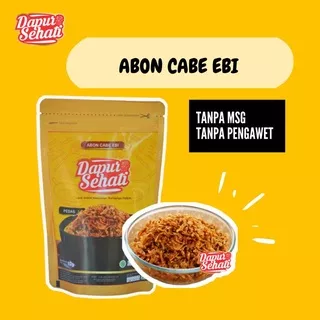 Abon Cabe Ebi Pedas Dapur Sehati Non MSG