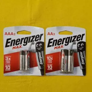 Baterai energizer MAX AA / AAA