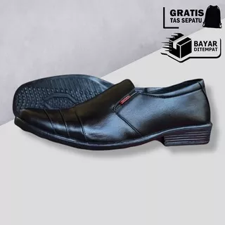 KICKERS OXFORD BLACK | Sepatu Pantofel Klasik Oxford Formal Kerja Pria/Cowok/Men - Oxford Type 2.0