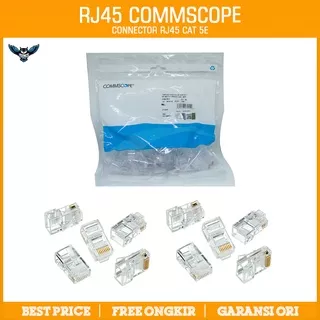 Connector RJ45 CAT 5e AMP COMMSCOPE Eceran | ORIGINAL cat5 cat 5