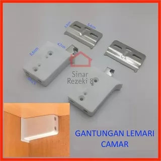 SET Gantungan Lemari Camar / Bracket Gantungan Kabinet Kitchen Set Dapur [SET]