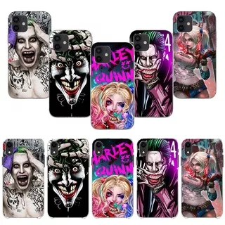 Casing Softcase Iphone Xr X Xs Max 8 7 6s 6 Plus 5 5s Se 2020 Gambar Harley Quin Joker Transparan Fl62