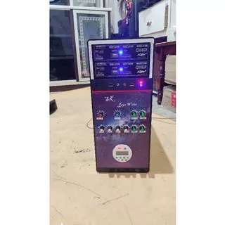 ampli walet rakitan/cd room walet  /mesin walet 6 chanel 2 player By Sk Jaya Walet