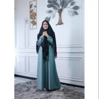 Gamis Toyobo Rempel Dusty Mint