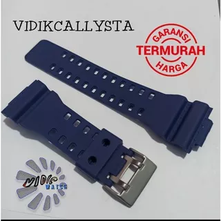 STRAP CASIO / TALI CASIO G-SHOCK GSHOCK GA GAC GD GDF 100 120 110 300 G GR GW 8900 PREMIUM BIRU DOOP