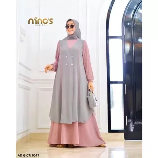 gamis original ninos gamis 1047 gamis hijab fashion original ninos