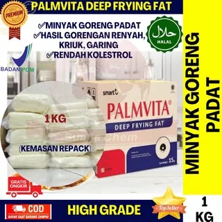 Minyak Goreng Padat 1 KG repack / PALMVITA Deep Frying Fat