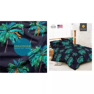 SPREI KENDRA HOLLYWOOD No.1 KING 180 SEPRAI MALAM POHON PALEM KELAPA