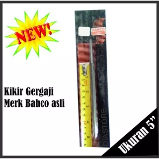 Promo Alat kikir geraji gergaji besi merk bahco asli ukuran 5  125 mm slim taper saw file kikir bagus alat asah graji gergaji alat tukang bangunan murah alat mebel toko materialan bisa cod bayar di tempat