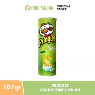 PRINGLES SOUR CREAM & ONION 107g