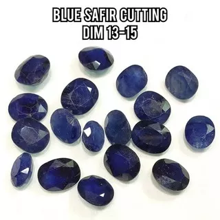 Batu blue safir cutting asli natural/batu blue shappire/batu green safir/batu black oval/batu jamrud
