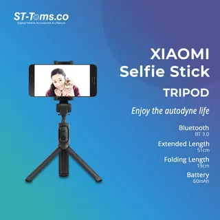 Xiaomi Selfie Stick Tripod with Bluetooth Remote Shutter