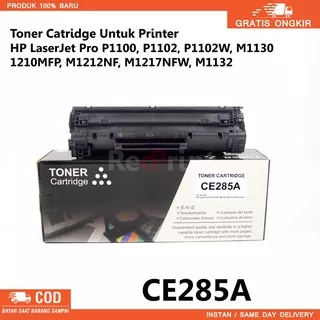 Toner Cartridge Remanufactured CE285A - 85A untuk Printer HP LaserJet Pro P1102, P1102w, M1132, M1212nf, M1214, M1217nfw, M1130, M1210 MFP, P1100, P1109w