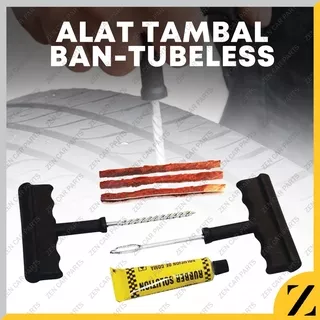 Tire Repair Kit / Alat Tambal Ban Tubeless Mobil Motor Truk Truck