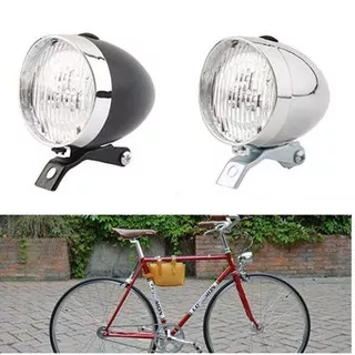 Lampu Sepeda Onthel / Lampu LED sepeda jadul / Bicycle retro vintage