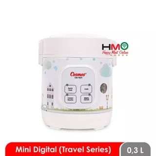 Cosmos CRJ-1031 Rice Cooker Mini Digital Travel Series 0.3 Liter  Cosmos