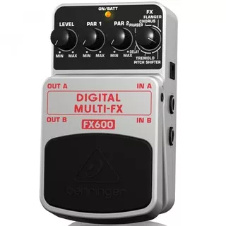 Efek Gitar Behringer FX600 FX-600 FX 600 Digital Stereo Multi-Effects Pedal