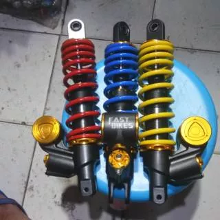 Shockbreaker fast bikes tabung bawah belakang vario beat scoppy mio fino ukuran 305mm-330mm original