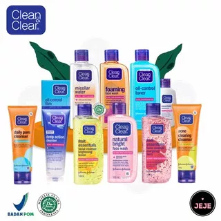Clean & Clear | Face Wash Moisturizer Micellar Toner Acne