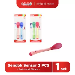 Reliable Sendok Bayi MPASI PP Sensor Suhu - isi 2 - Mix Color