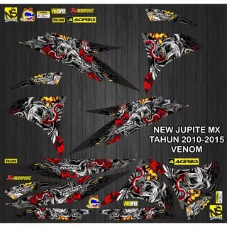 STIKER STRIPING DECAL NEW JUPITER MX TAHUN 2010-2015 VENOM