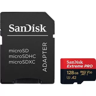 Sandisk Extreme Pro A2 Micro Sd / Microsd Card 128Gb Up To 170Mbps