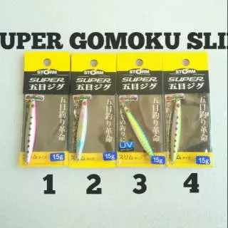 Storm Super Gomoku Slim jig 15gr
