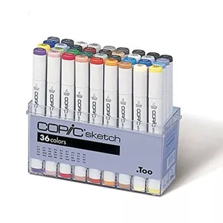 Copic Sketch Marker 36 Basic Color Set