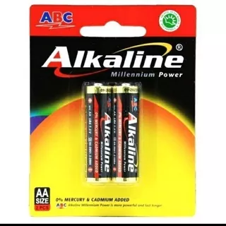 Baterai ABC A2 AA Original Baterry Alkaline isi 2 1 box isi 24