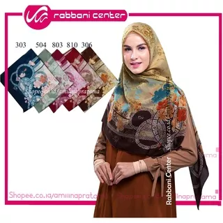 kerudung segiempat rabbani motif tetra semira